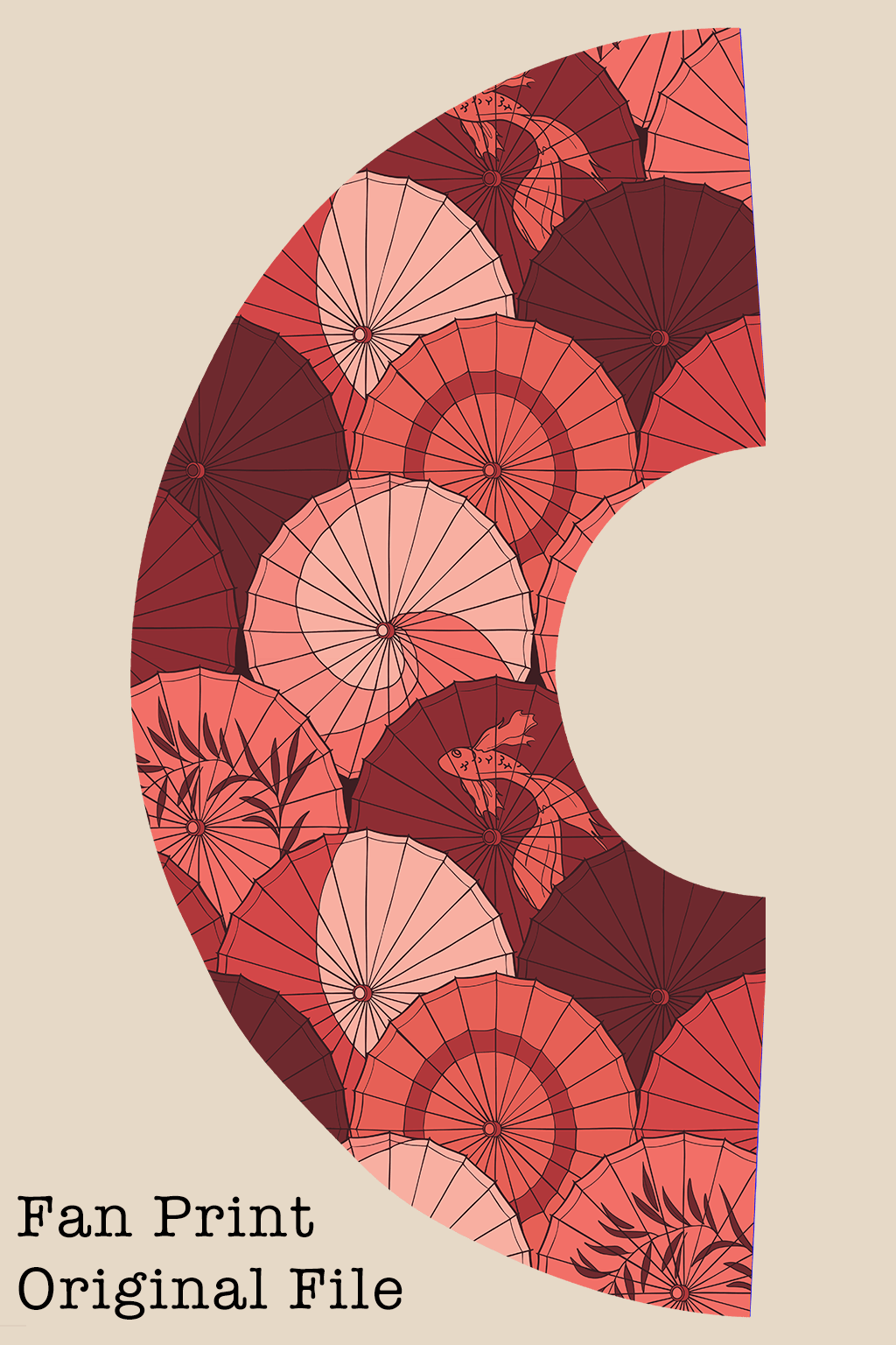 Custom Folding Fan with Koi Fish Design – Japanese Style Hand Fan – Personalized Asian Cooling Fan,Wedding or Birthday Gift,made in the USA