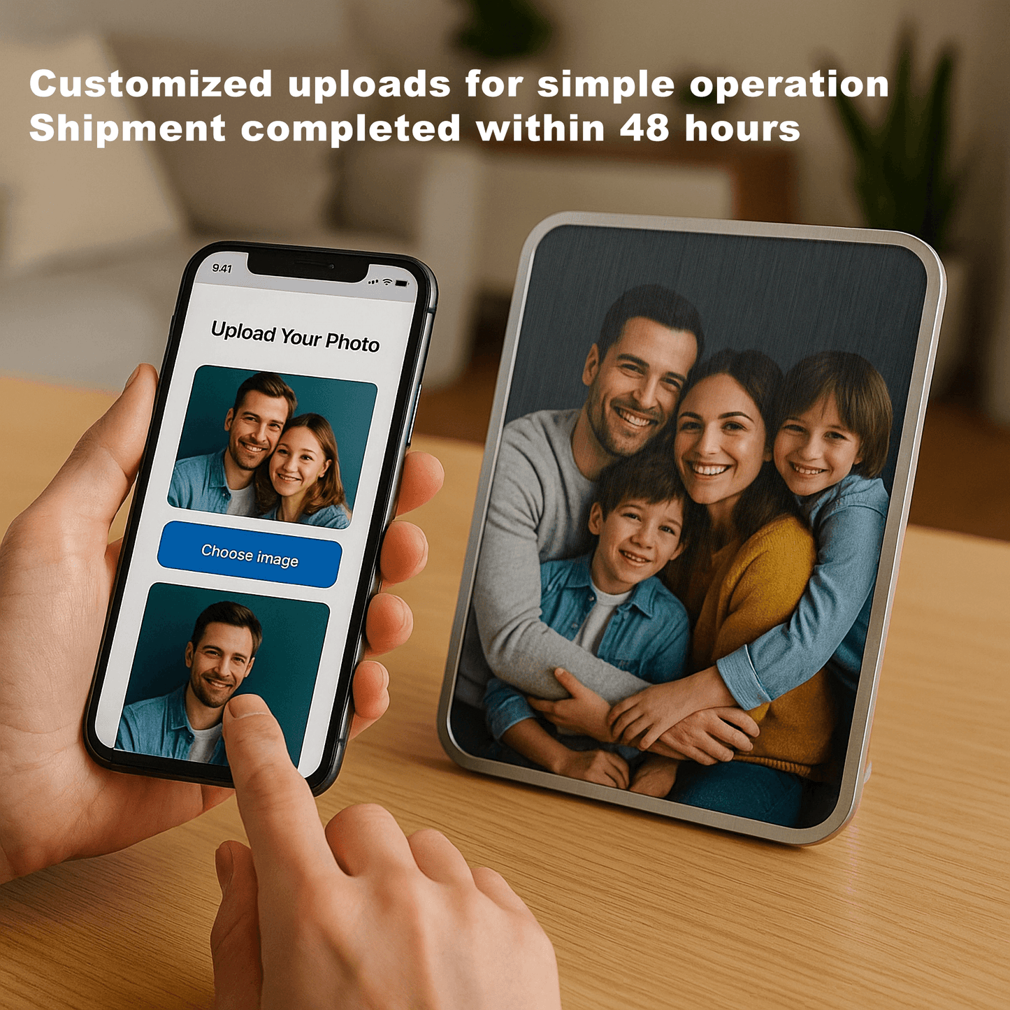 Perfect Birthday Gift – Custom Picture Print on Metal or Acrylic