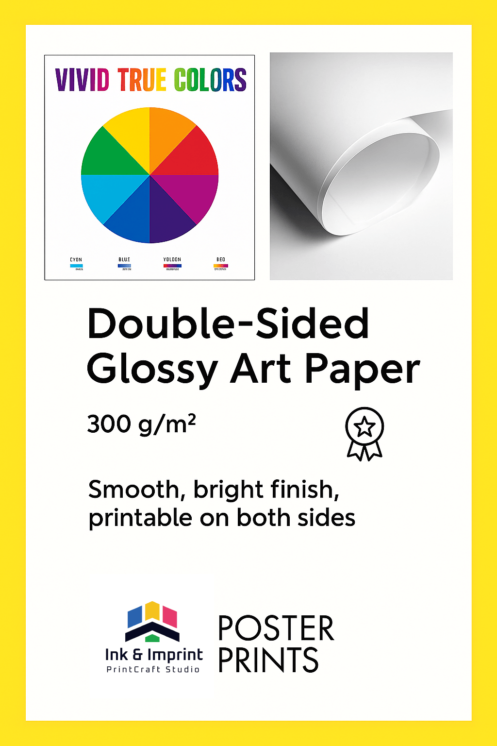 Custom Adhesive Poster Printing – Upload Your Photo,Personalized Large Wall Art,Waterproof, Durable, One-Piece Minimum | 24x36,18x24 Inches